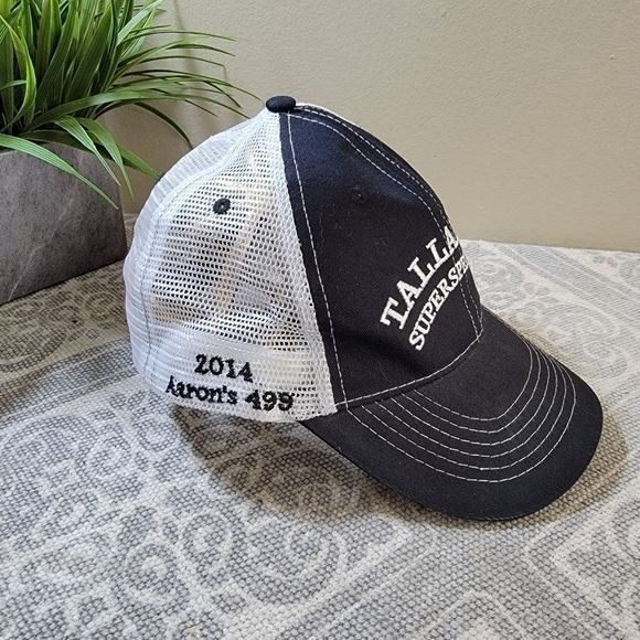Talladega Superspeedway 2014 Aaron's 499 mesh snapback trucker hat ball cap - Picture 6 of 14